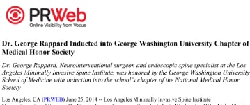 Inducted Into George